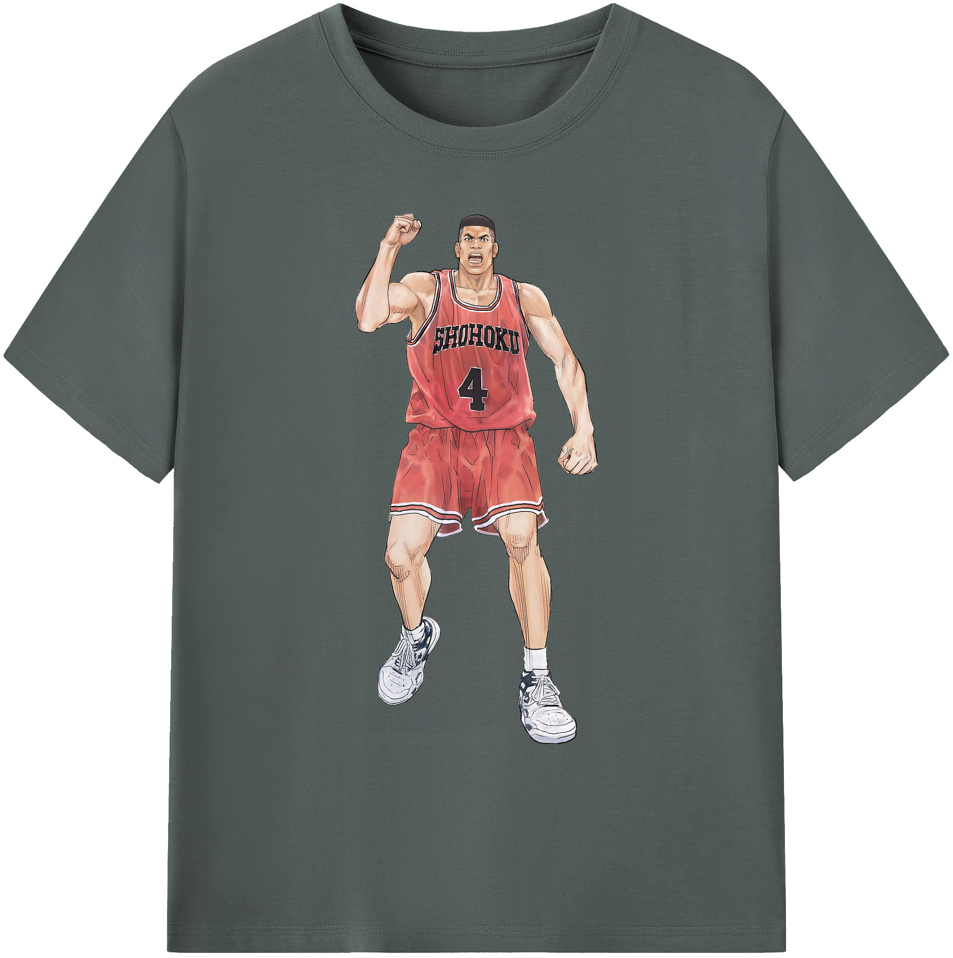 （画像用） SLAM DUNK／スラムダンク 綿100％ メンズ半袖Tシャツ｜肌触りやわらか＆通気性